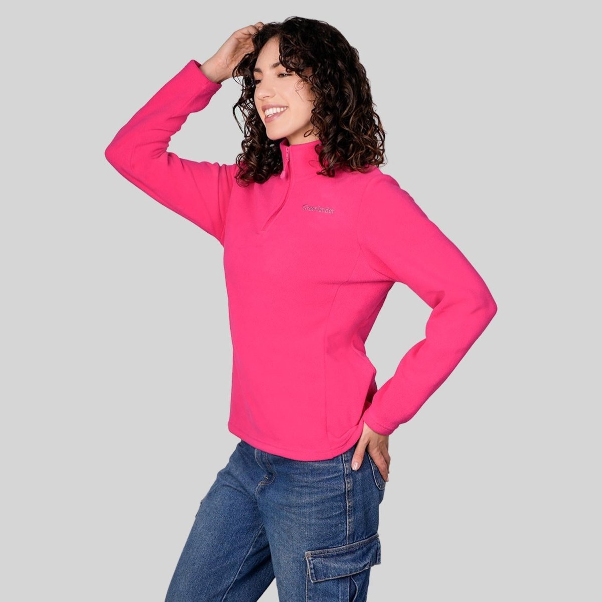 Sudadera fleece para mujer de medio cierre Greenlander - Greenlander