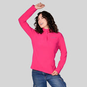 Sudadera fleece para mujer de medio cierre Greenlander - Greenlander