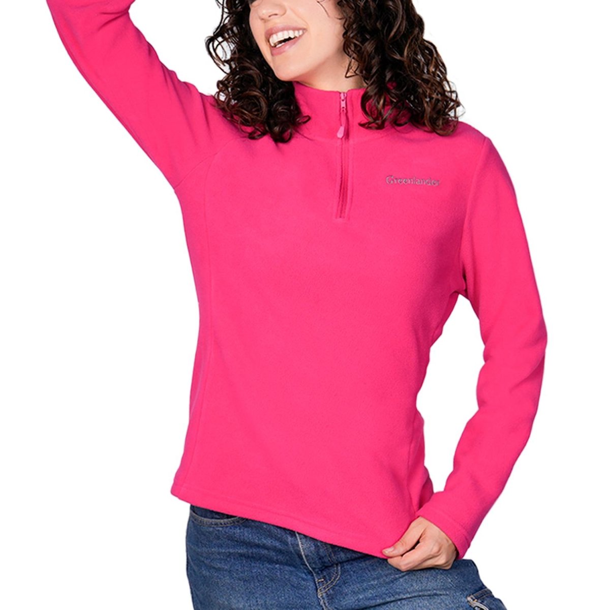 Sudadera fleece para mujer de medio cierre Greenlander - Greenlander
