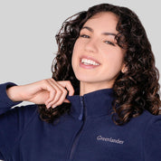 Sudadera fleece para mujer de medio cierre Greenlander - Greenlander