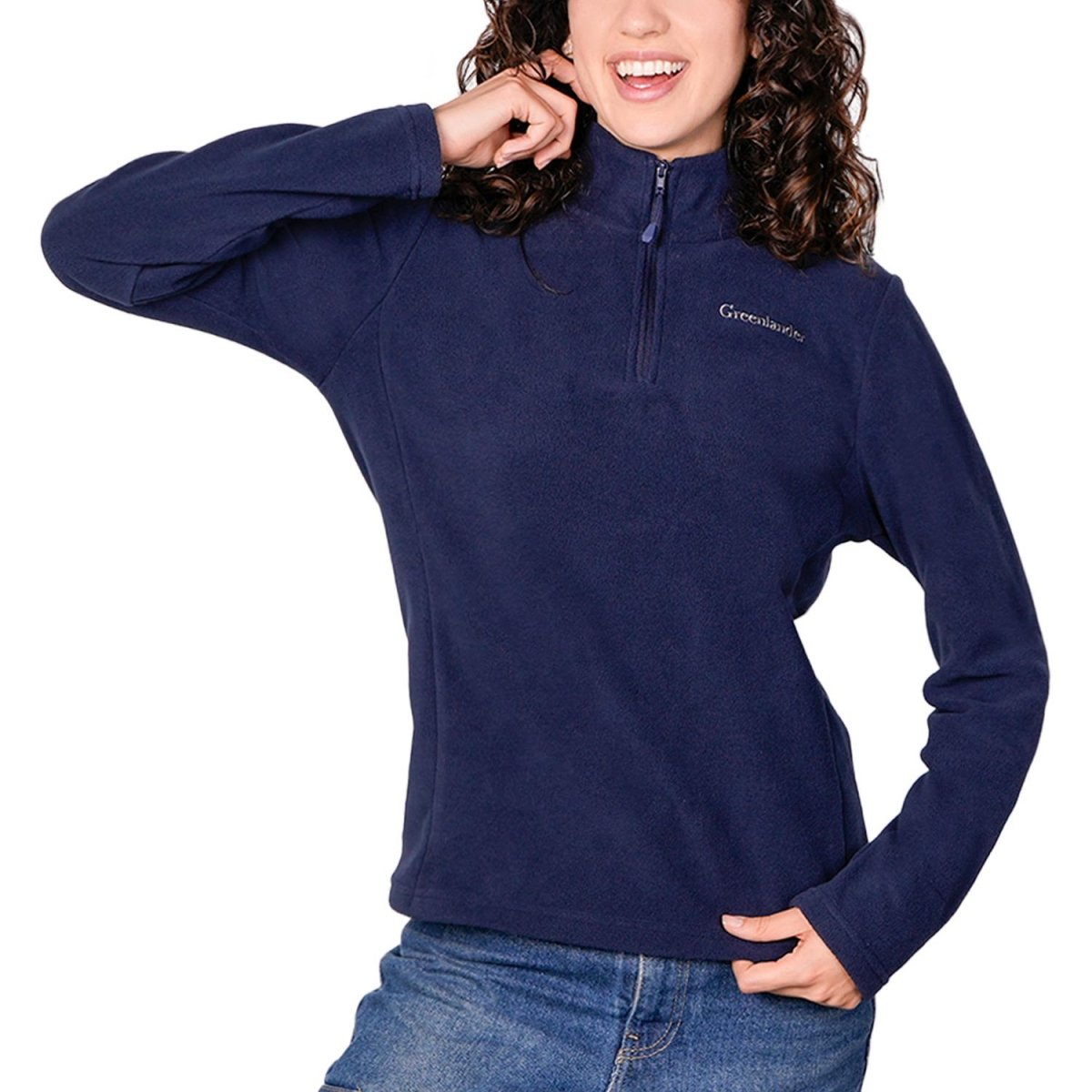 Sudadera fleece para mujer de medio cierre Greenlander - Greenlander