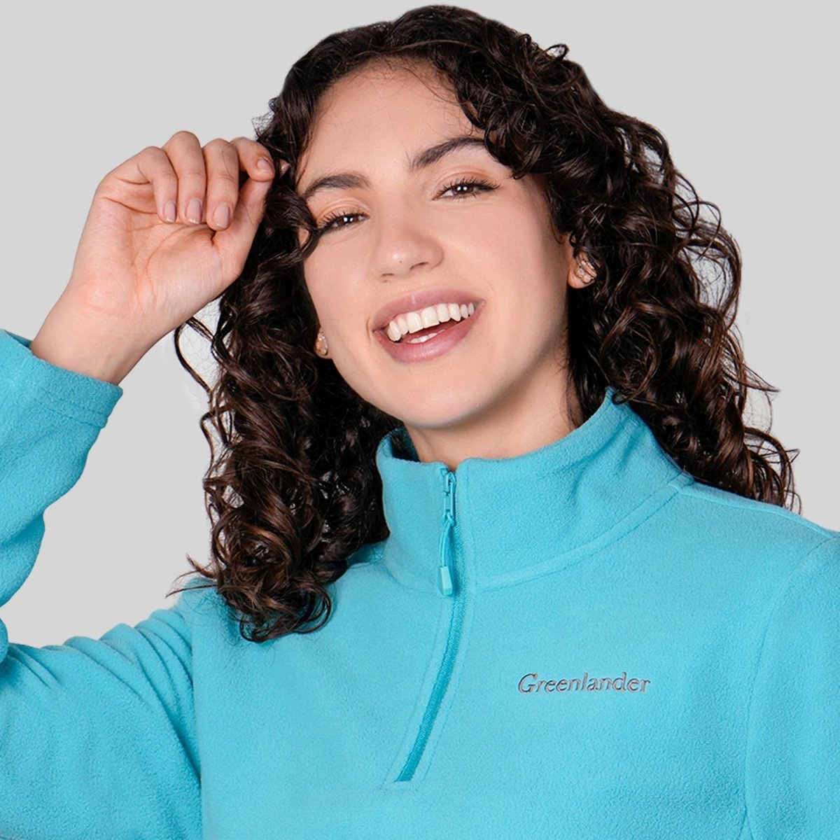 Sudadera fleece para mujer de medio cierre Greenlander - Greenlander