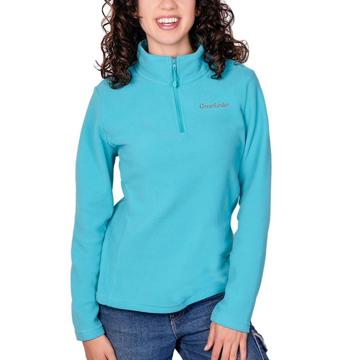Sudadera fleece para mujer de medio cierre Greenlander - Greenlander
