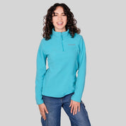 Sudadera fleece para mujer de medio cierre Greenlander - Greenlander