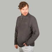 Sudadera fleece plus size para hombre de medio cierre Greenlander - Greenlander