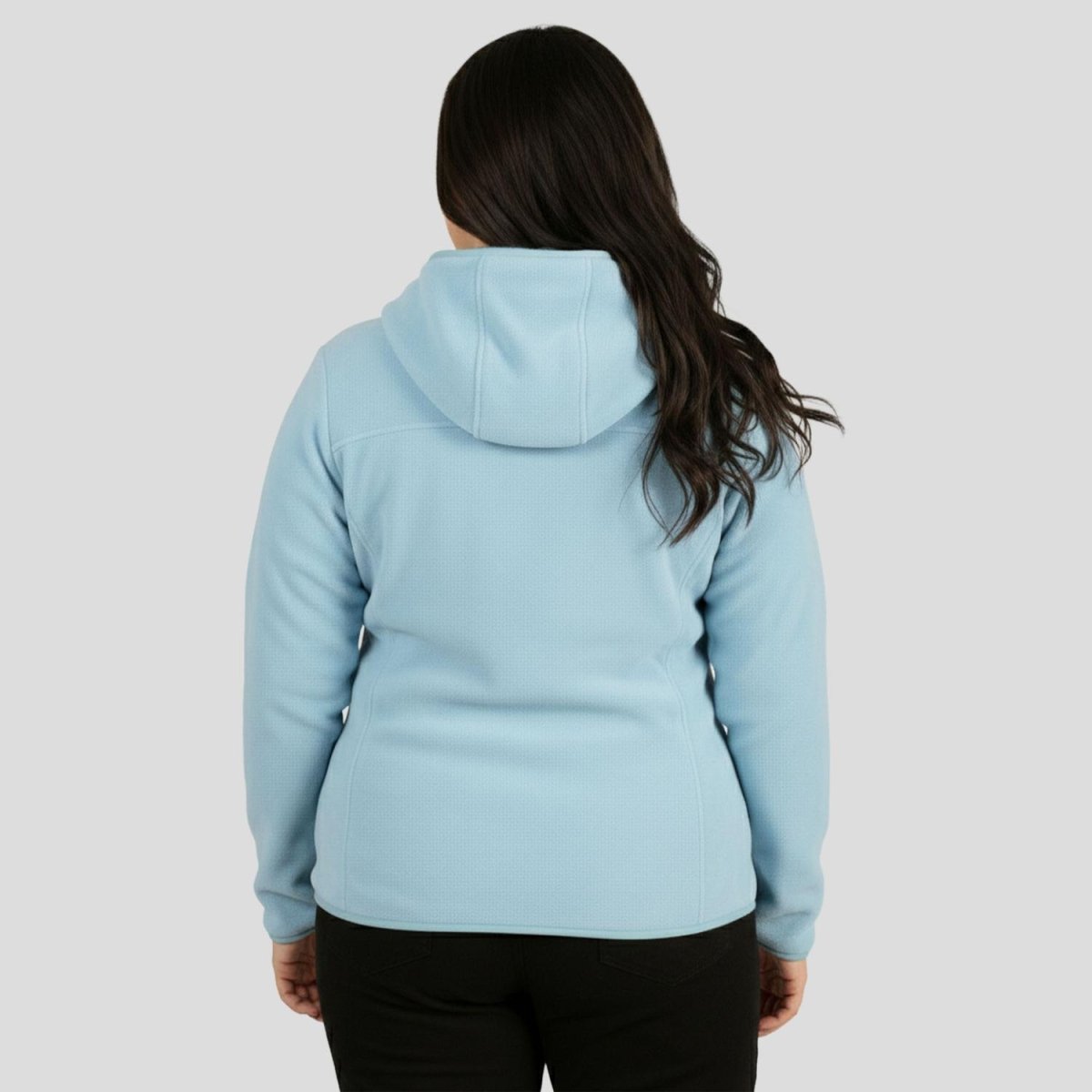 Sudadera Fleece Plus Size Para Mujer cuello alto Greenlander - Greenlander