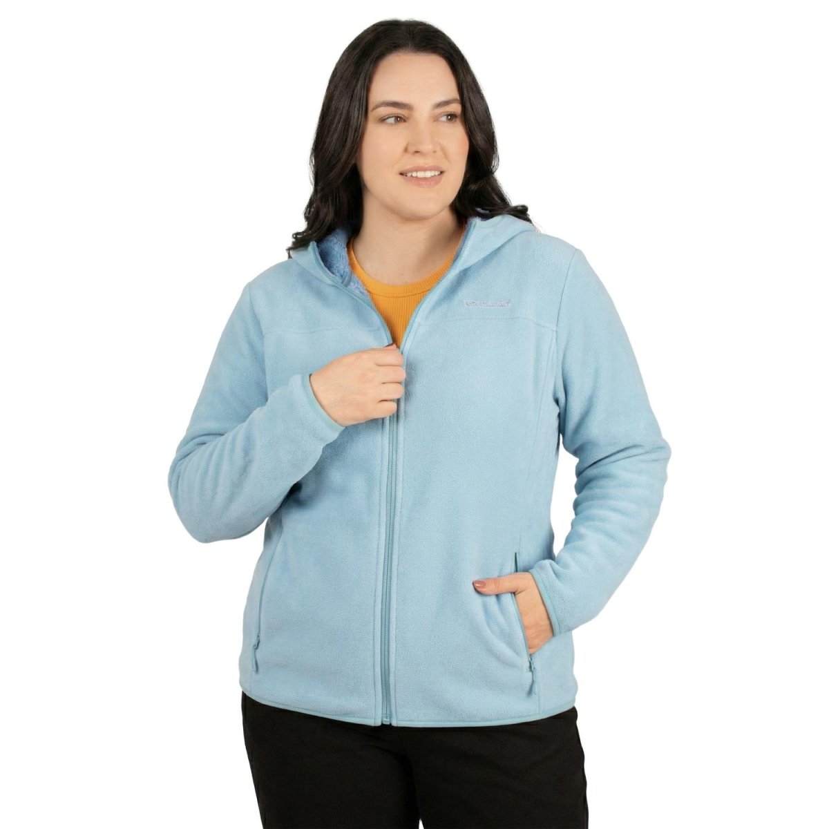 Sudadera Fleece Plus Size Para Mujer cuello alto Greenlander - Greenlander