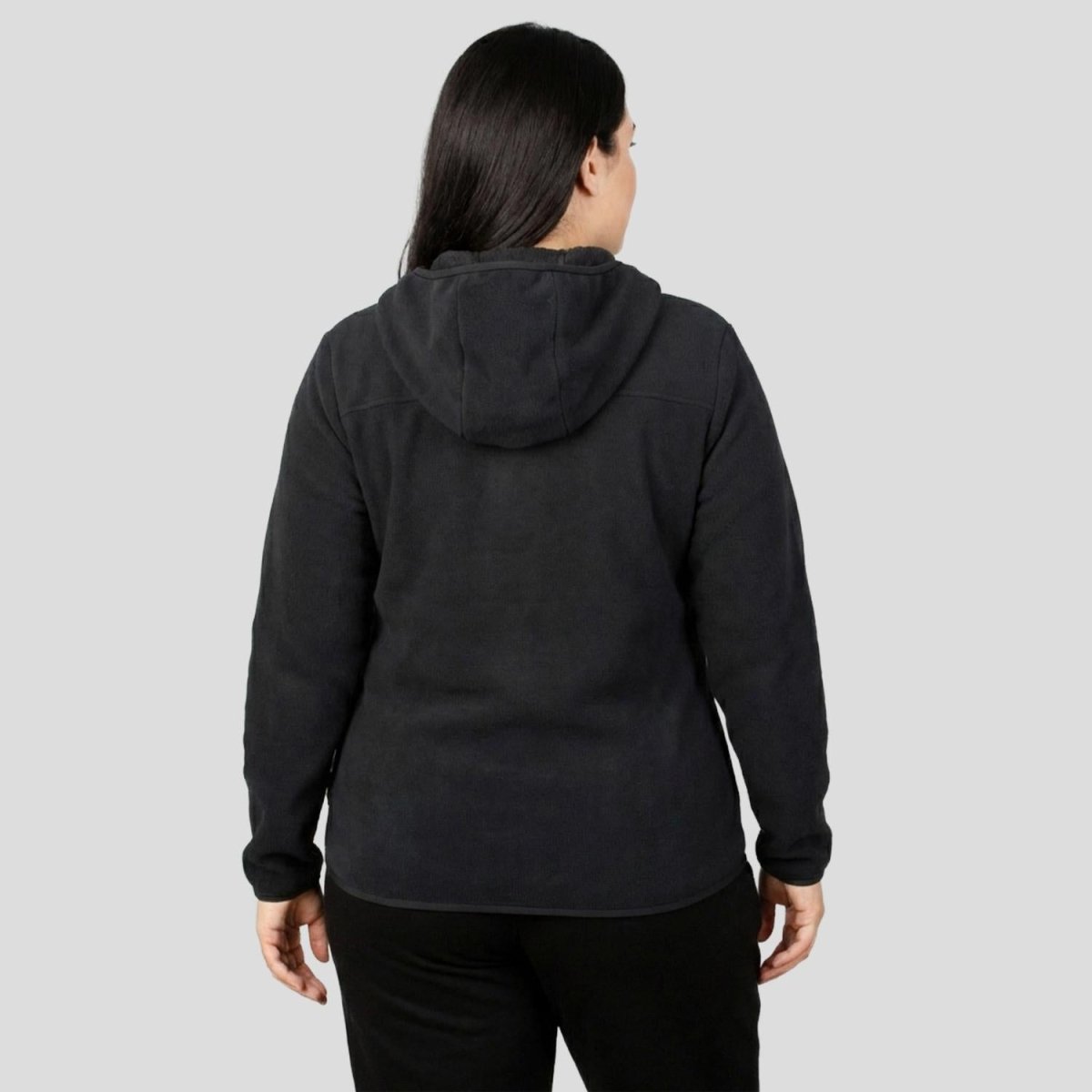 Sudadera Fleece Plus Size Para Mujer cuello alto Greenlander - Greenlander