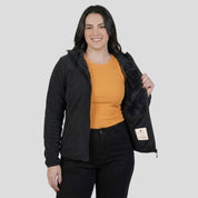 Sudadera Fleece Plus Size Para Mujer cuello alto Greenlander - Greenlander
