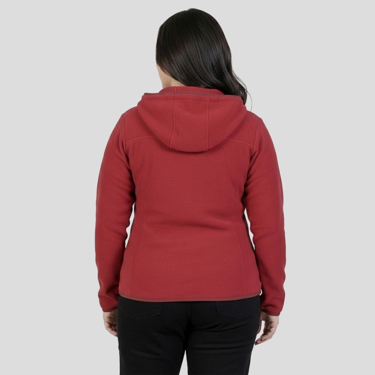 Sudadera Fleece Plus Size Para Mujer cuello alto Greenlander - Greenlander