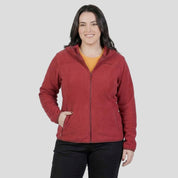 Sudadera Fleece Plus Size Para Mujer cuello alto Greenlander - Greenlander