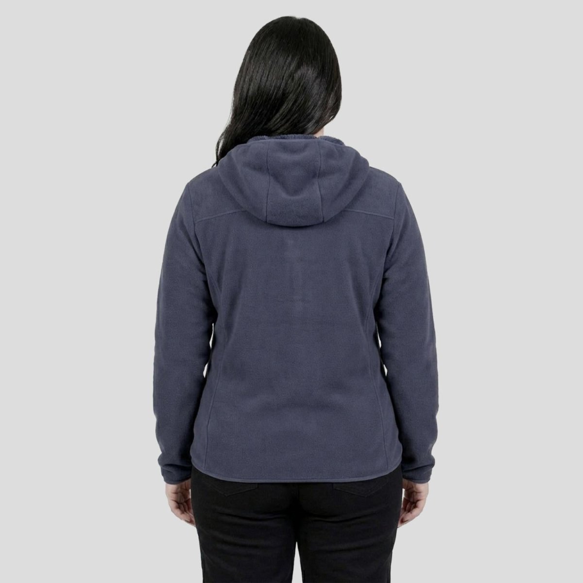 Sudadera Fleece Plus Size Para Mujer cuello alto Greenlander - Greenlander