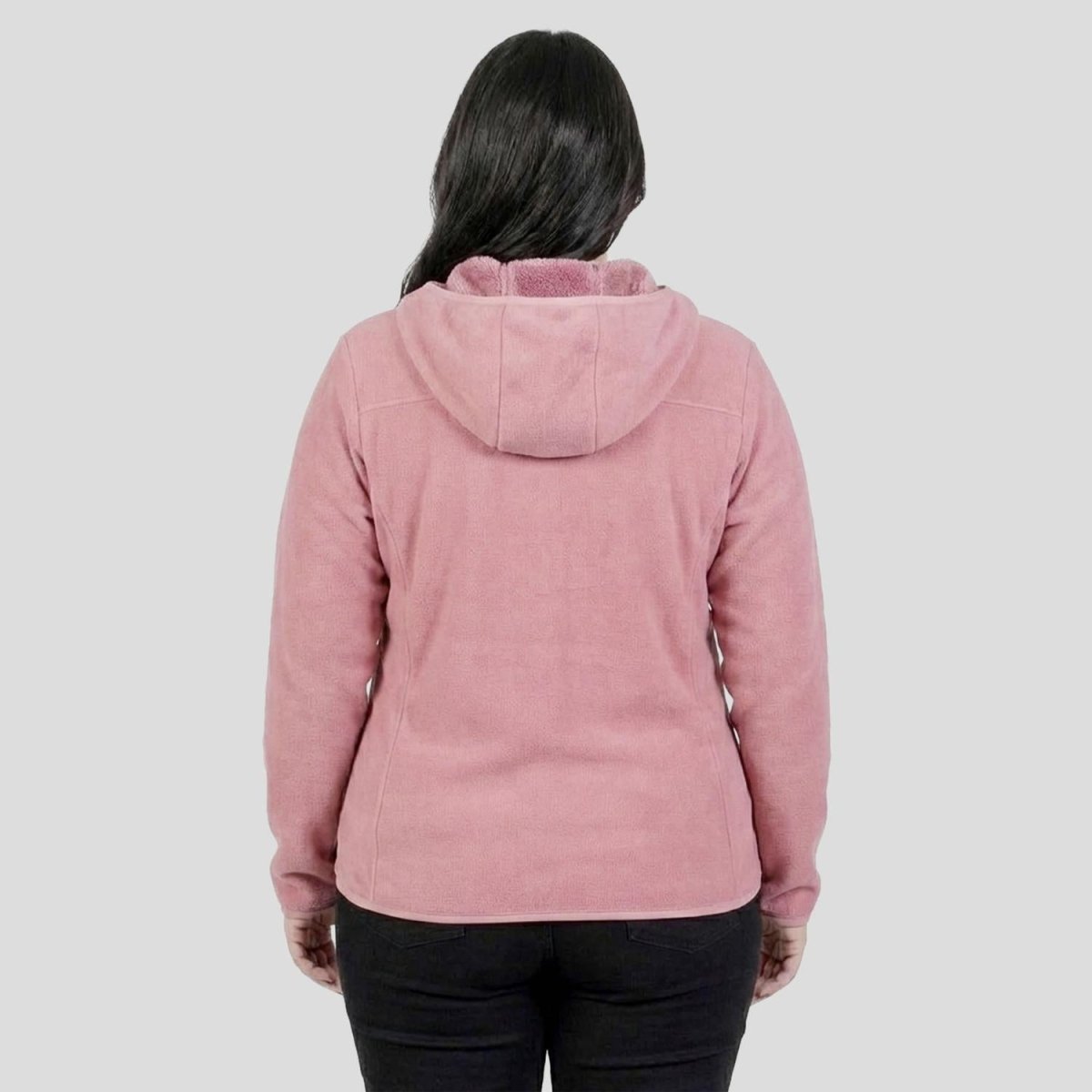 Sudadera Fleece Plus Size Para Mujer cuello alto Greenlander - Greenlander