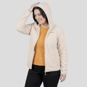 Sudadera Fleece Plus Size Para Mujer cuello alto Greenlander - Greenlander