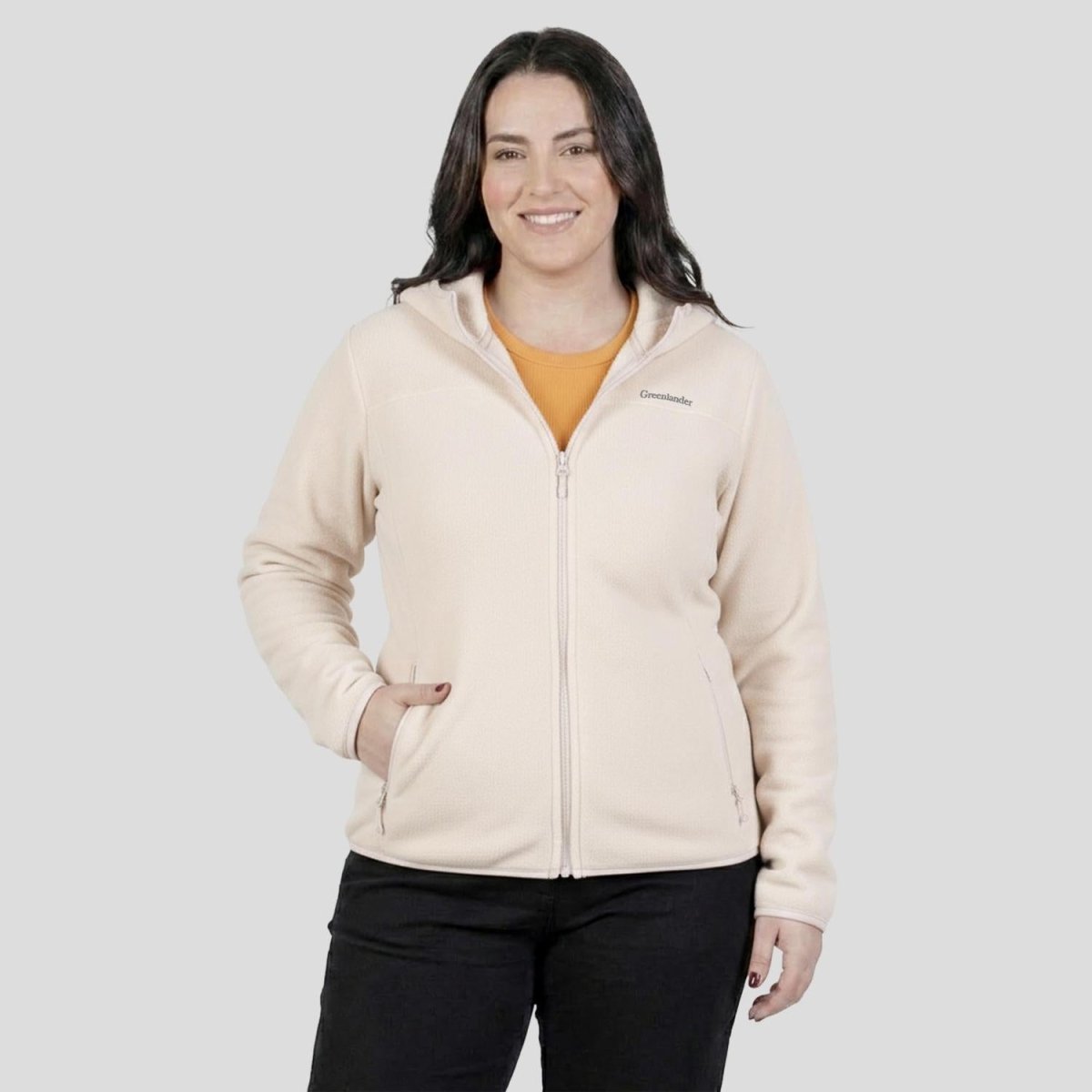 Sudadera Fleece Plus Size Para Mujer cuello alto Greenlander - Greenlander