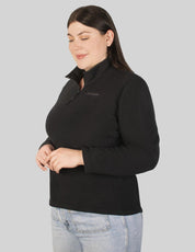 Sudadera fleece plus size para mujer de medio cierre Greenlander - Greenlander