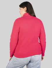 Sudadera fleece plus size para mujer de medio cierre Greenlander - Greenlander