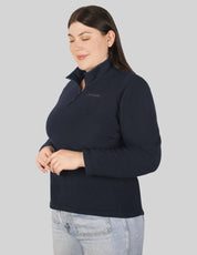 Sudadera fleece plus size para mujer de medio cierre Greenlander - Greenlander