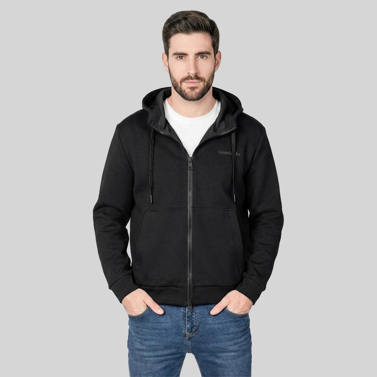 Sudadera Greenlander Capucha y Bolsillos Hombre - Greenlander