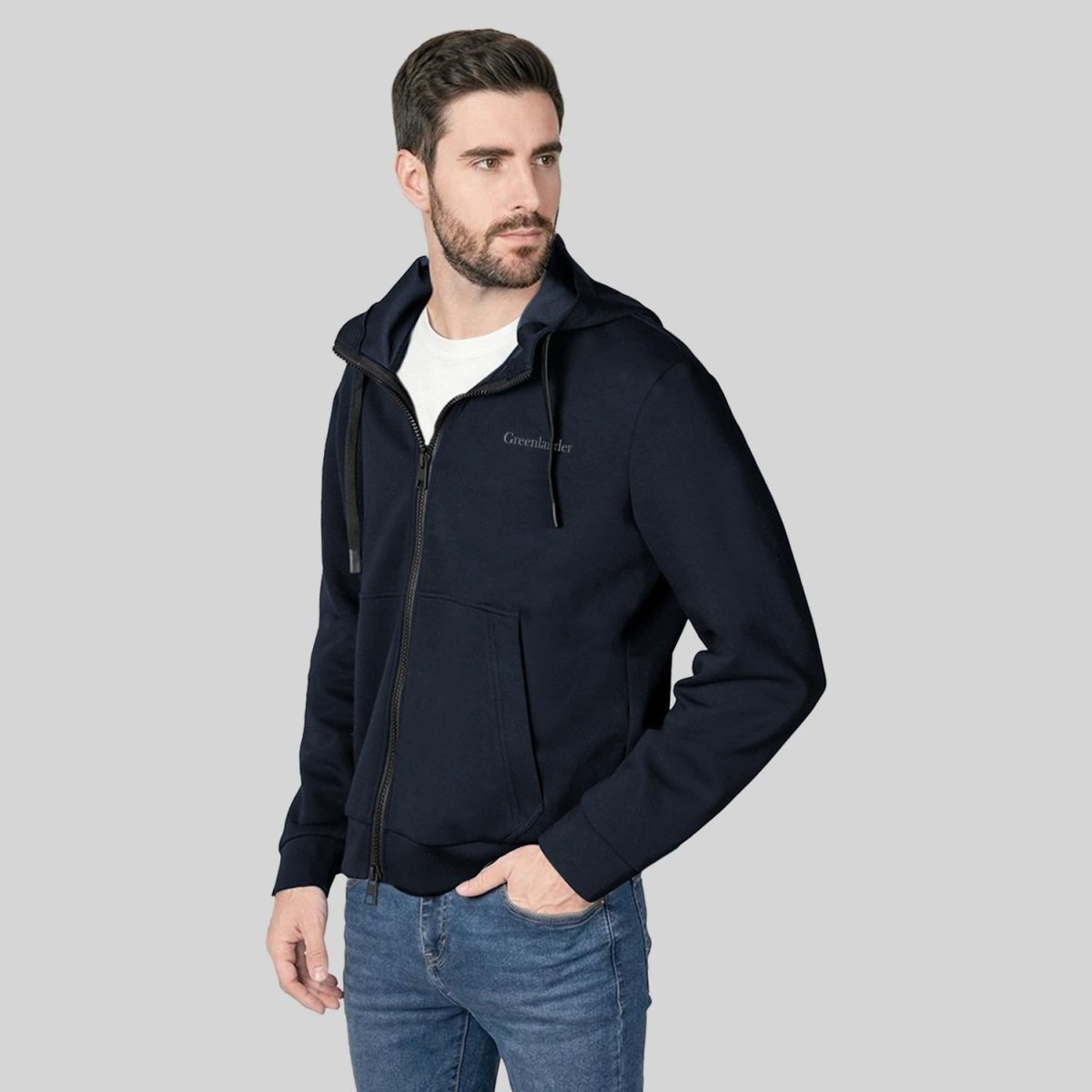 Sudadera Greenlander Capucha y Bolsillos Hombre - Greenlander