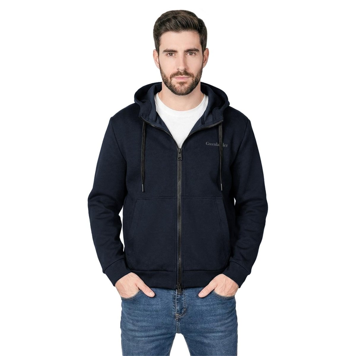 Sudadera Greenlander Capucha y Bolsillos Hombre - Greenlander