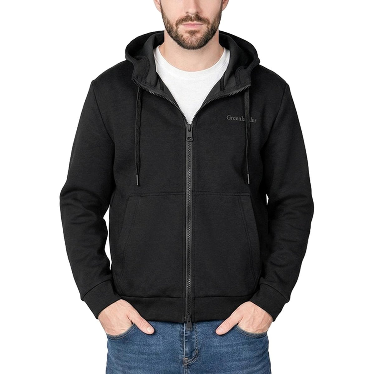 Sudadera Greenlander Capucha y Bolsillos Hombre - Greenlander