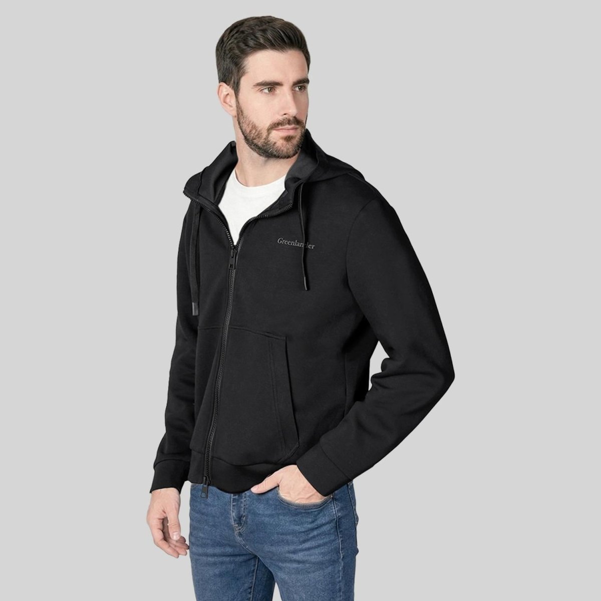 Sudadera Greenlander Capucha y Bolsillos Hombre - Greenlander