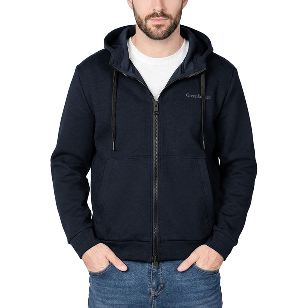 Sudadera Greenlander Capucha y Bolsillos Hombre - Greenlander