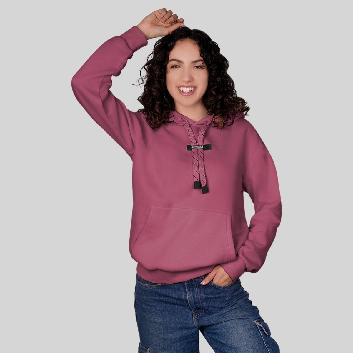 Sudadera Greenlander Con Gorro Hoodie Casual Para Mujer - Greenlander