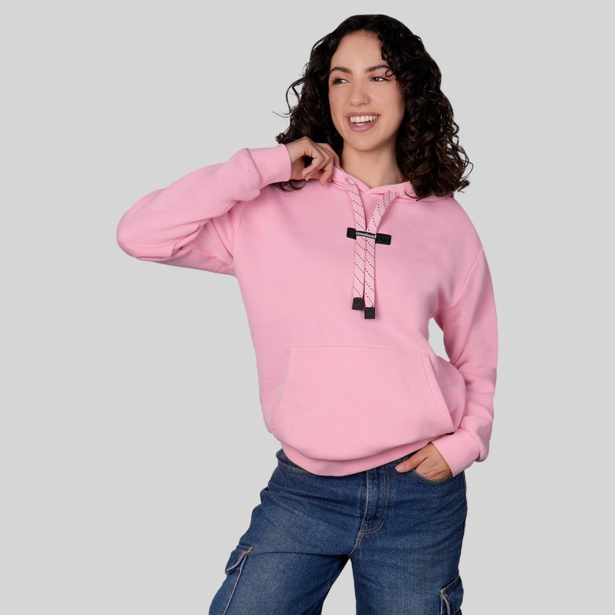 Sudadera Greenlander Con Gorro Hoodie Casual Para Mujer - Greenlander