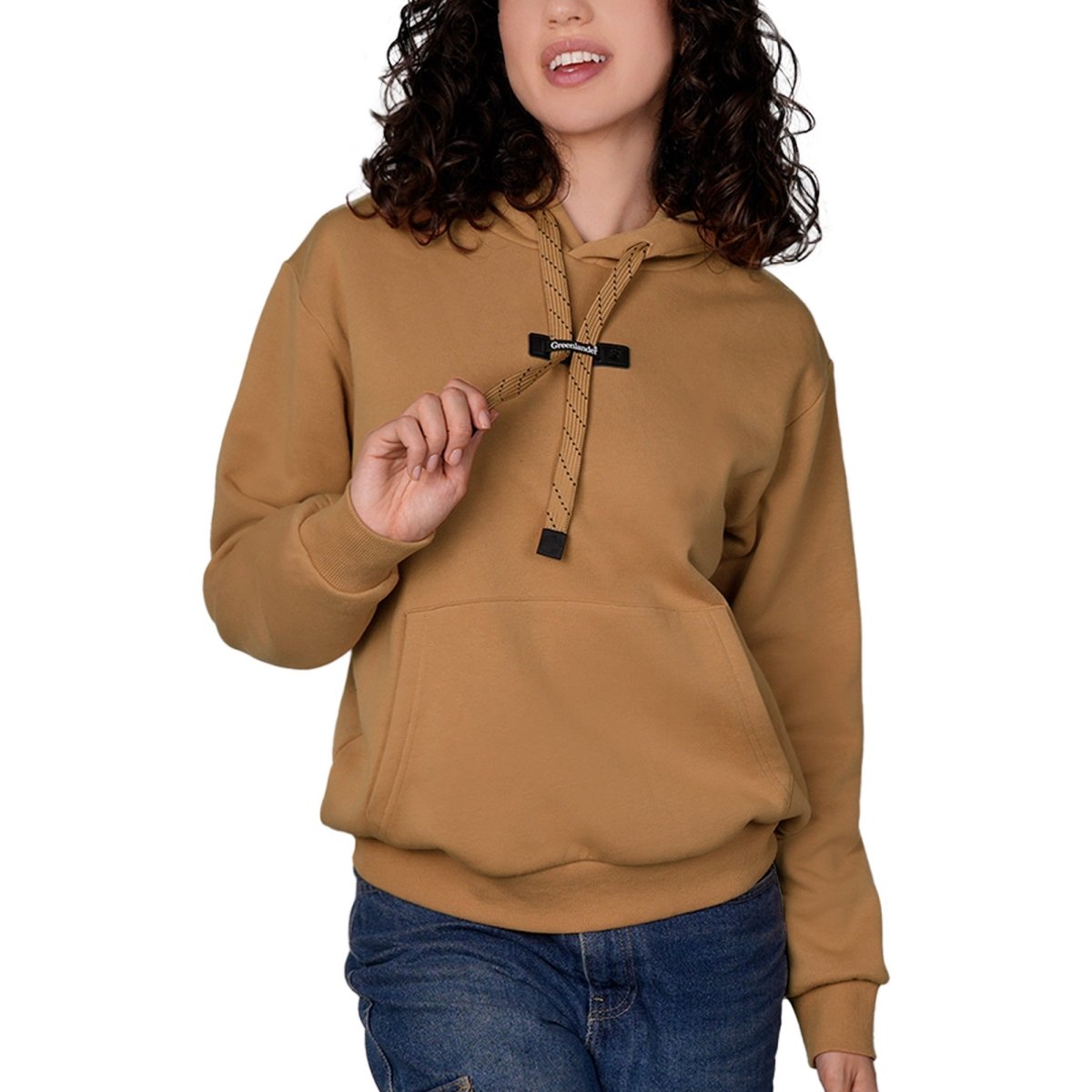 Sudadera Greenlander Con Gorro Hoodie Casual Para Mujer - Greenlander
