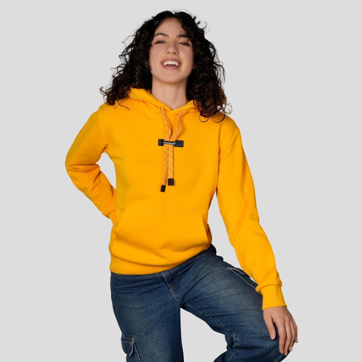 Sudadera Greenlander Con Gorro Hoodie Casual Para Mujer - Greenlander