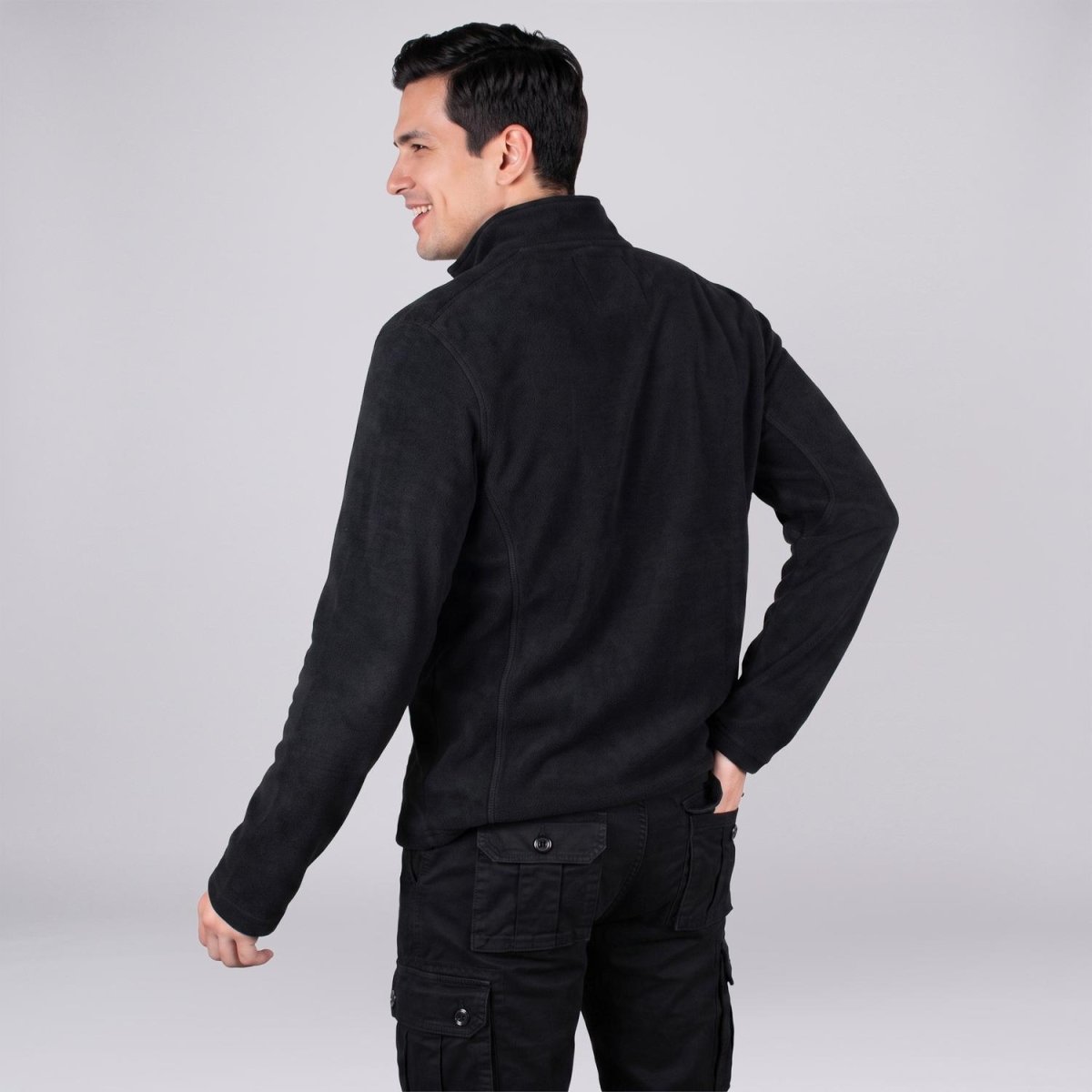 Sudadera Greenlander Fleece de Medio Cierre Hombre - Greenlander