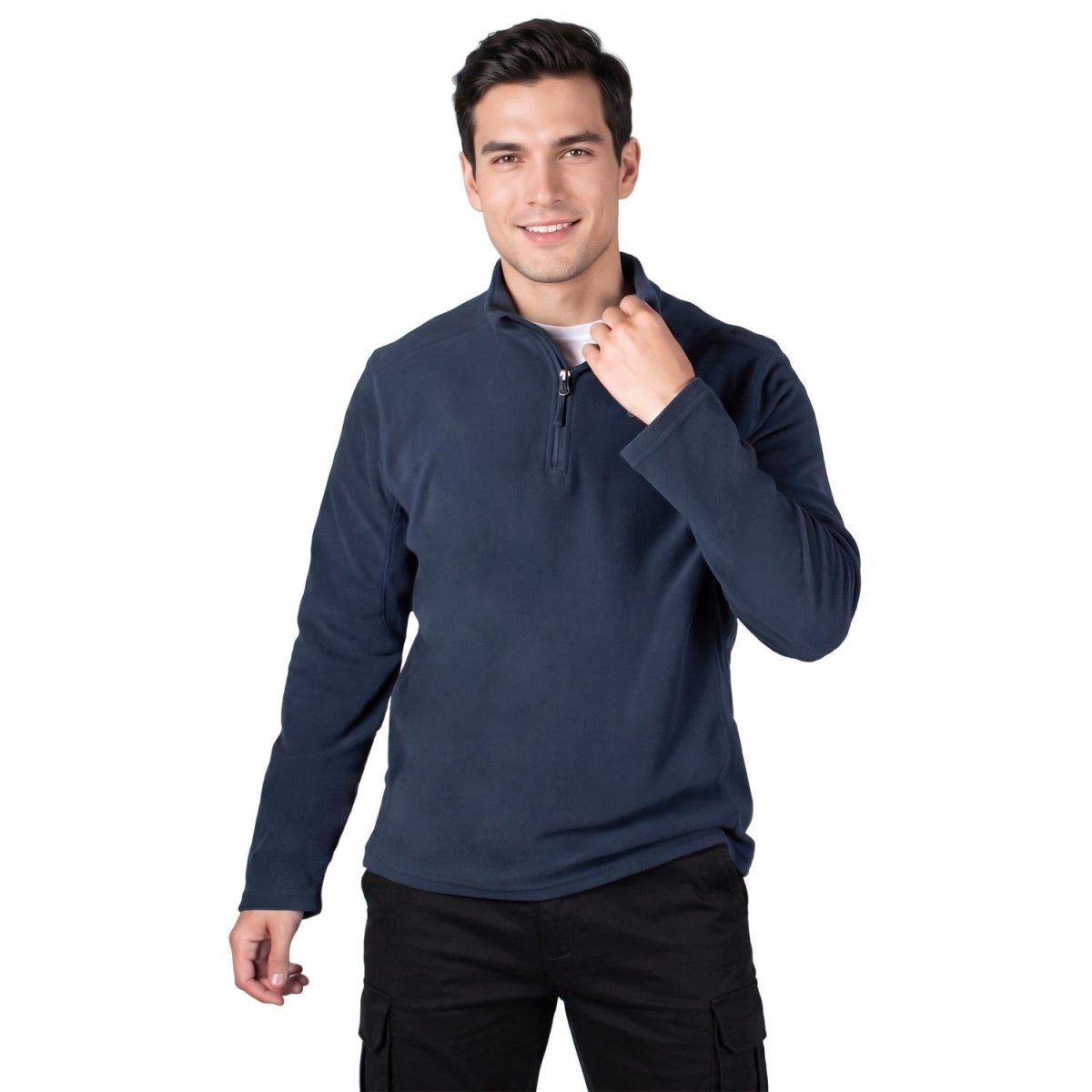 Sudadera Greenlander Fleece de Medio Cierre Hombre - Greenlander