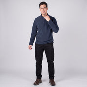 Sudadera Greenlander Fleece de Medio Cierre Hombre - Greenlander