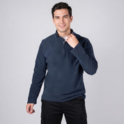Sudadera Greenlander Fleece de Medio Cierre Hombre - Greenlander