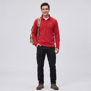 Sudadera Greenlander Fleece de Medio Cierre Hombre - Greenlander