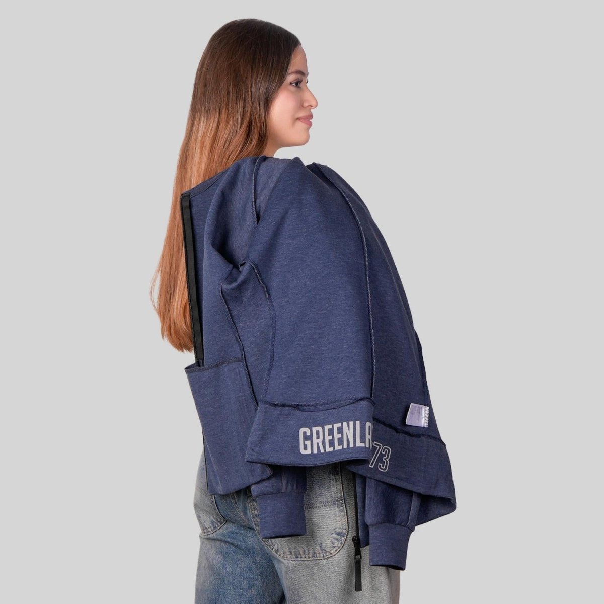 Sudadera Greenlander para mujer con capucha y bolsillos - Greenlander