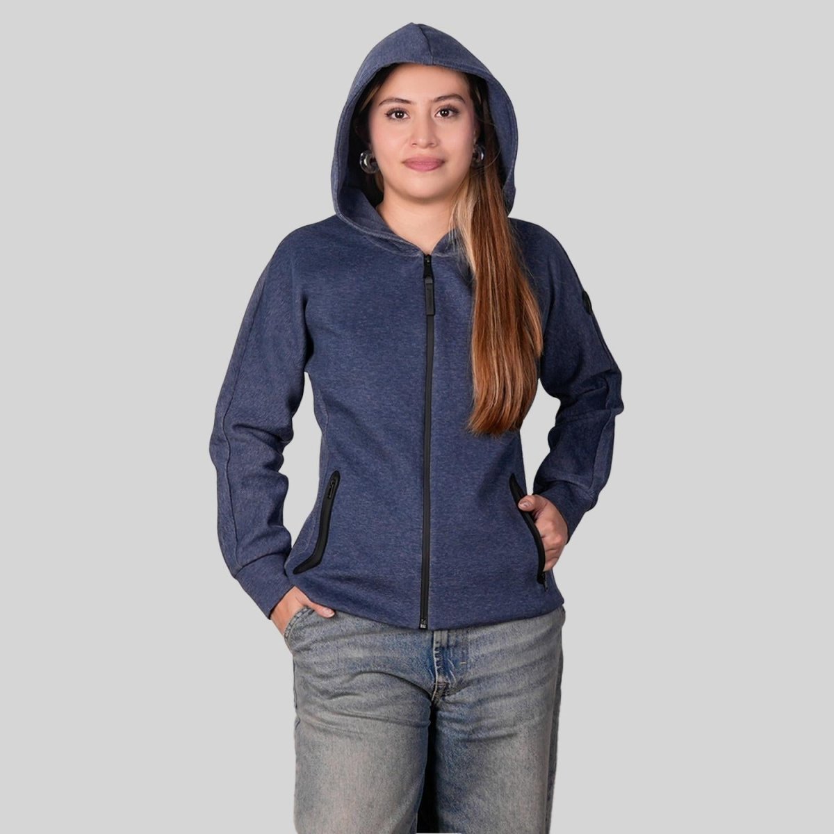 Sudadera Greenlander para mujer con capucha y bolsillos - Greenlander