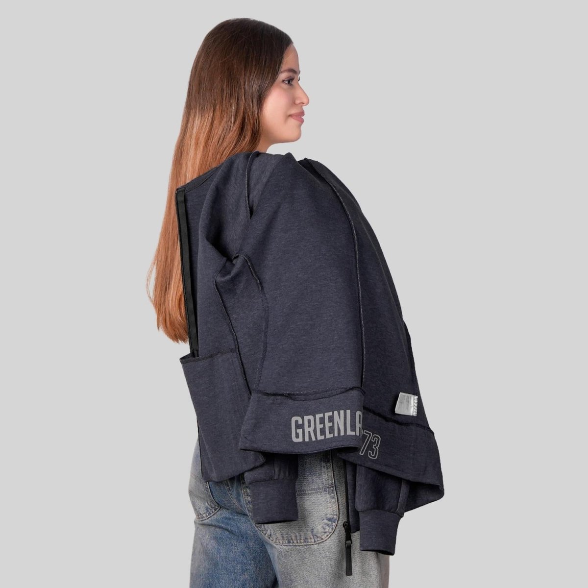 Sudadera Greenlander para mujer con capucha y bolsillos - Greenlander