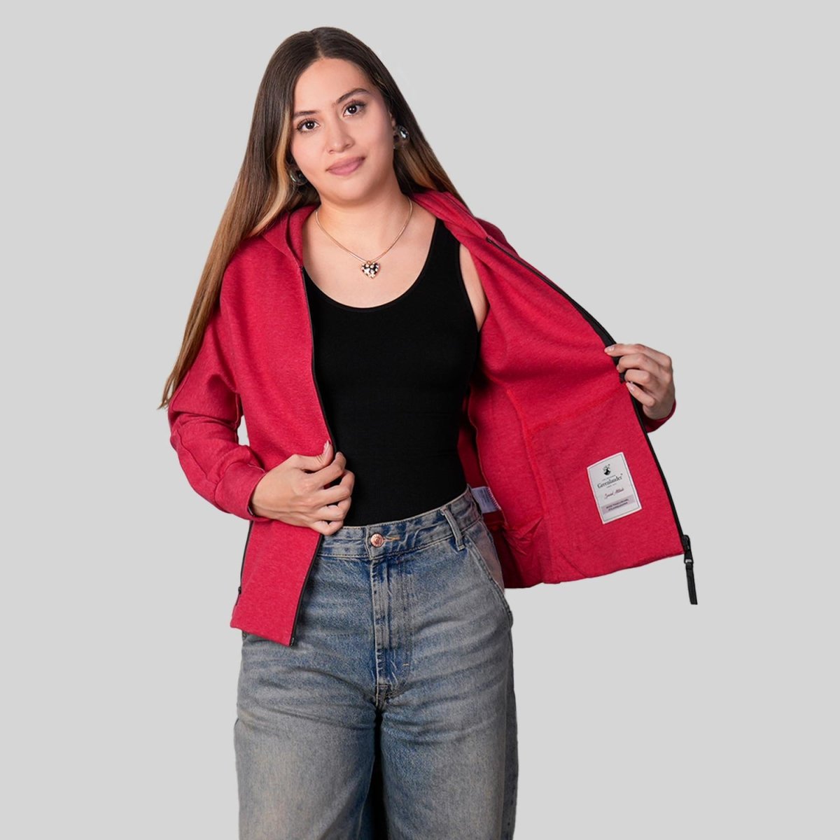 Sudadera Greenlander para mujer con capucha y bolsillos - Greenlander