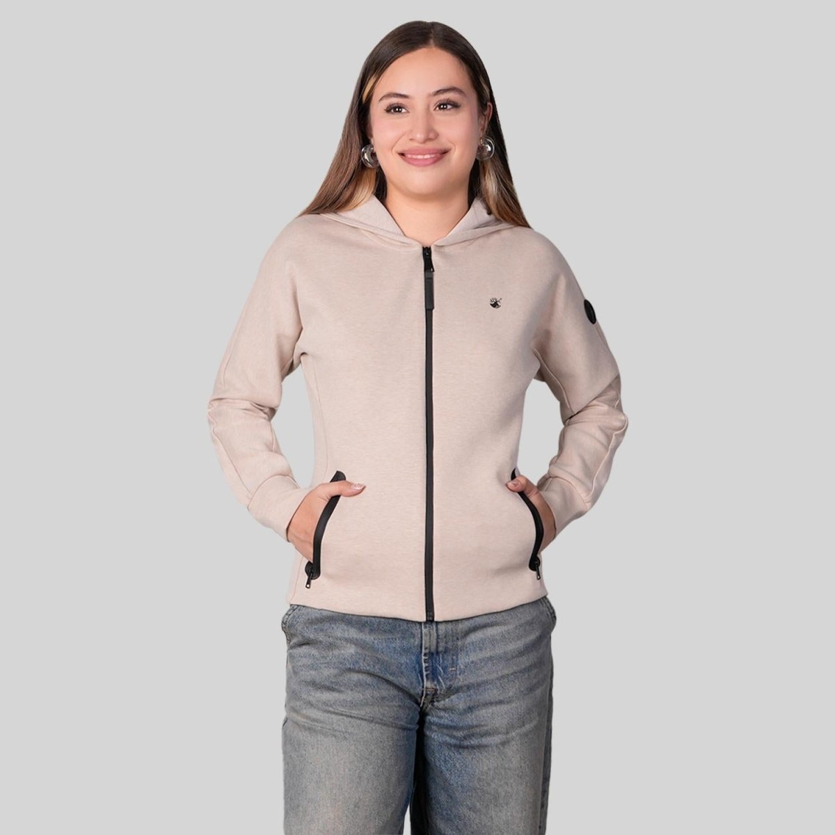 Sudadera Greenlander para mujer con capucha y bolsillos - Greenlander