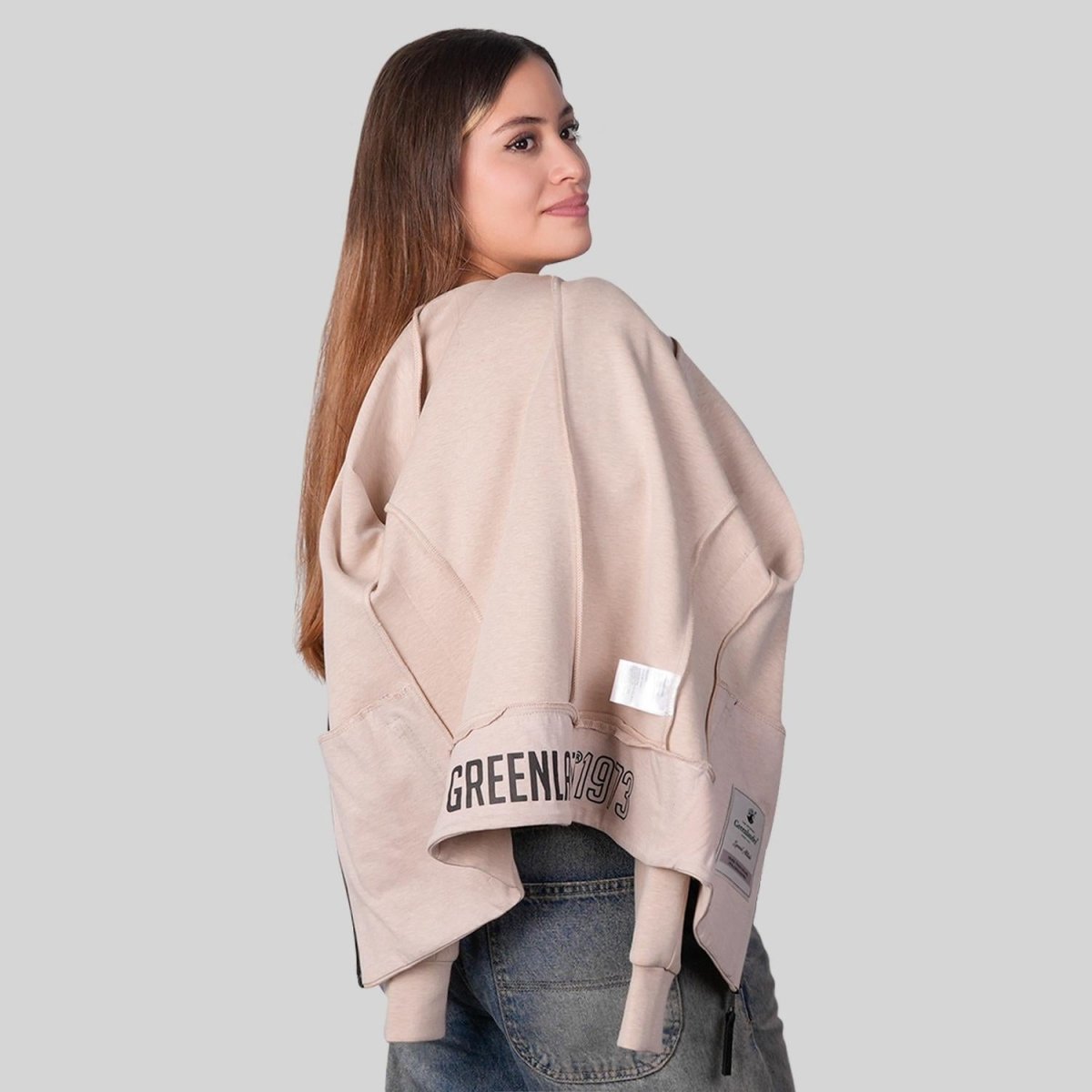 Sudadera Greenlander para mujer con capucha y bolsillos - Greenlander