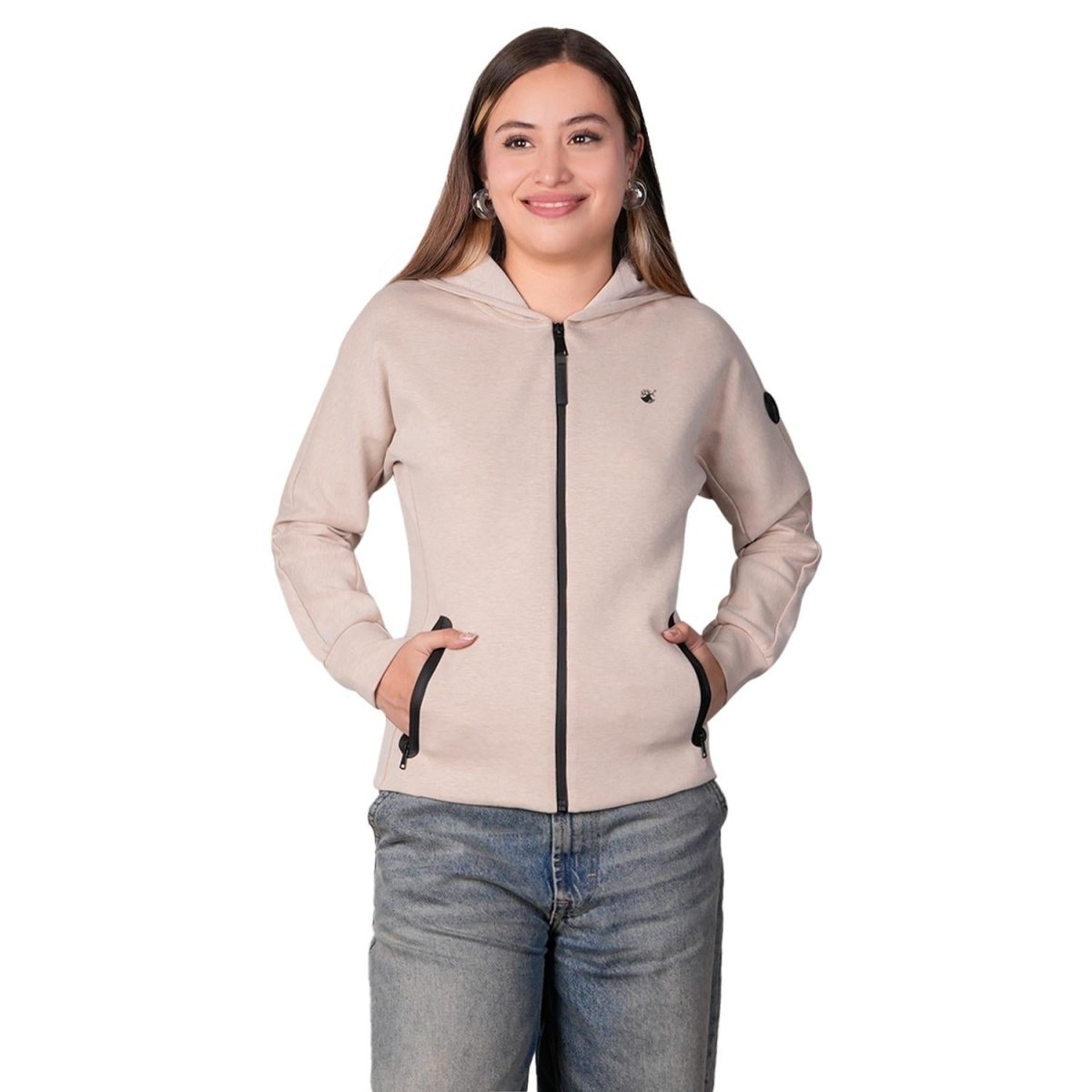 Sudadera Greenlander para mujer con capucha y bolsillos - Greenlander