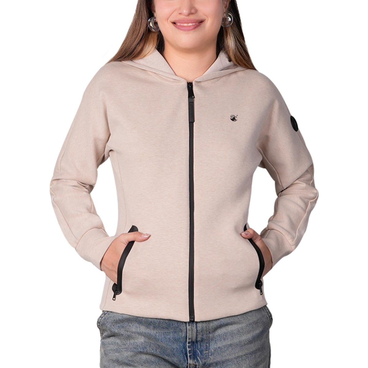 Sudadera Greenlander para mujer con capucha y bolsillos - Greenlander