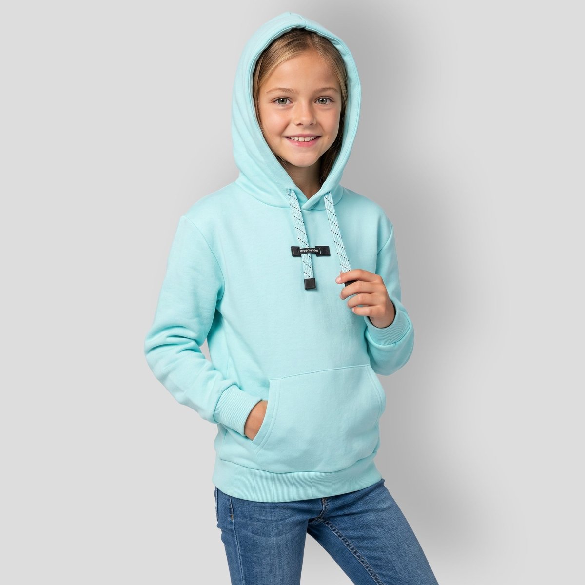 Sudadera Infantil Unisex con Capucha y Bolsa Canguro | Greenlander - Greenlander