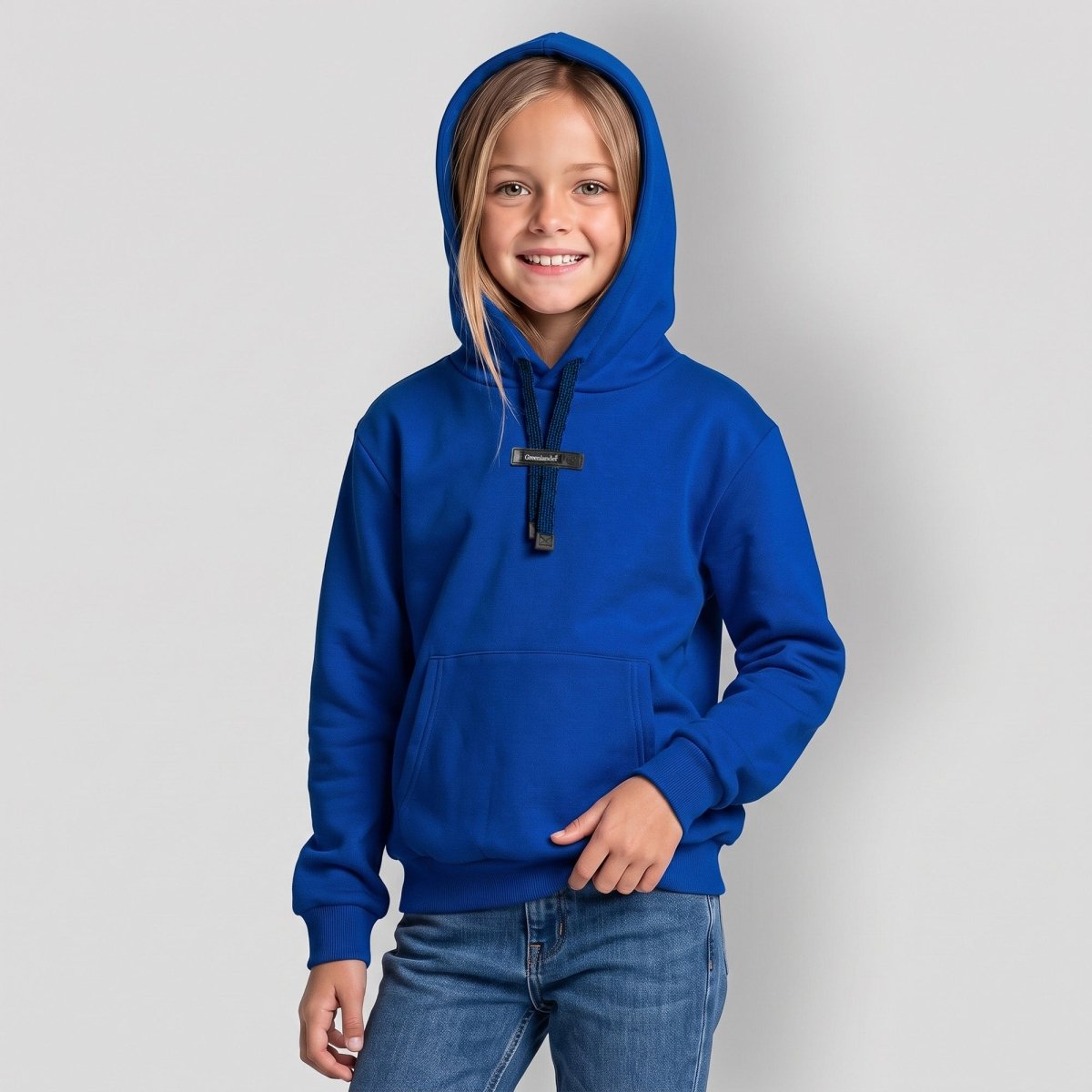 Sudadera Infantil Unisex con Capucha y Bolsa Canguro | Greenlander - Greenlander