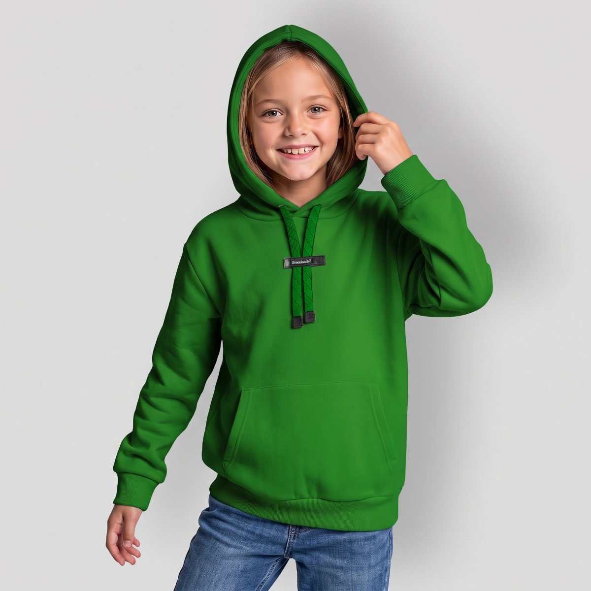 Sudadera Infantil Unisex con Capucha y Bolsa Canguro | Greenlander - Greenlander