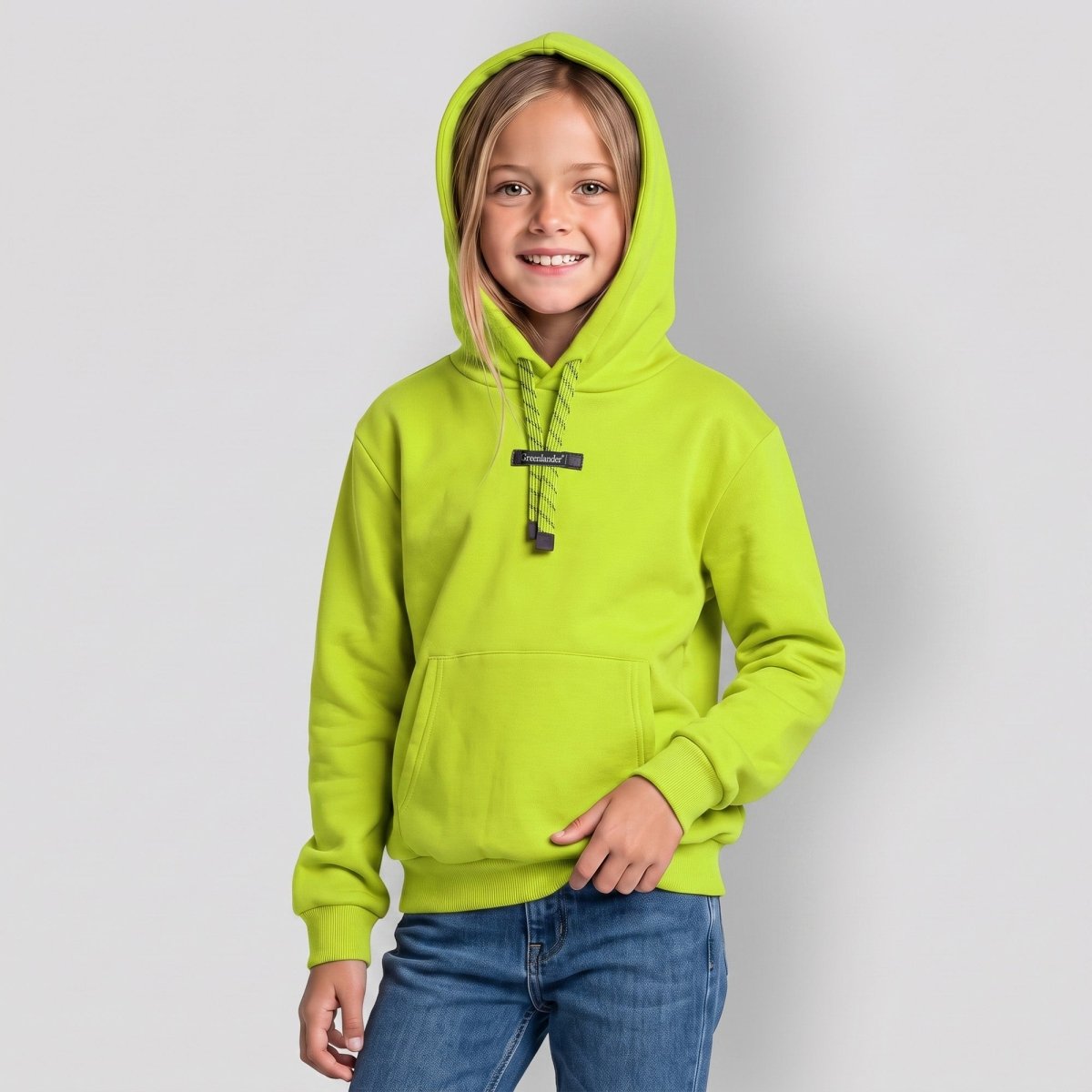 Sudadera Infantil Unisex con Capucha y Bolsa Canguro | Greenlander - Greenlander