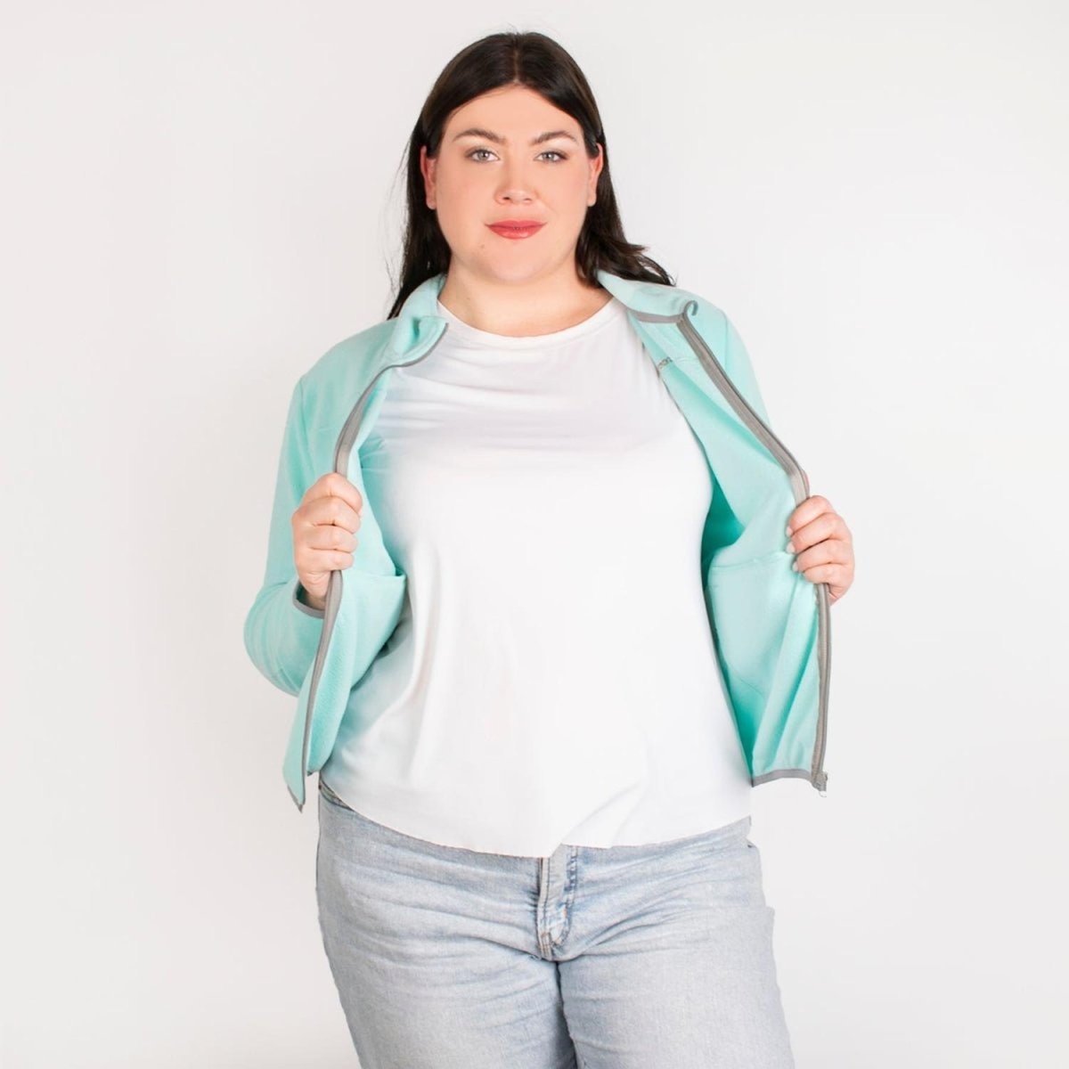 Sudadera Mujer Tallas Extras Eco Fleece Ligero Greenlander - Greenlander